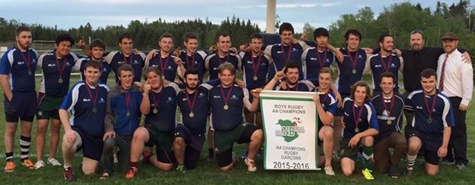 Rugby AA Champs boys - Fundy